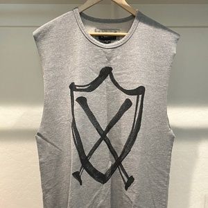 New Zanerobe Sleeveless Sweat Terry Top Shirt XL